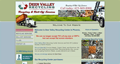 Desktop Screenshot of deervalleyrecycling.com